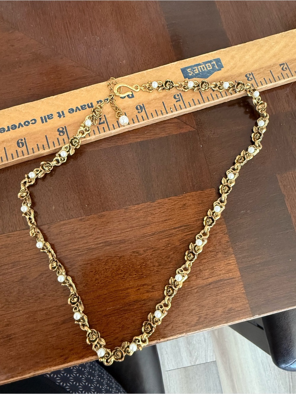 Vintage Faux Pearl Necklace